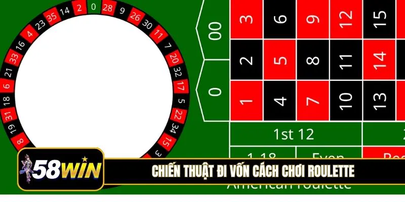 Chiến thuật đi vốn đỉnh cao trong cách chơi Roulette