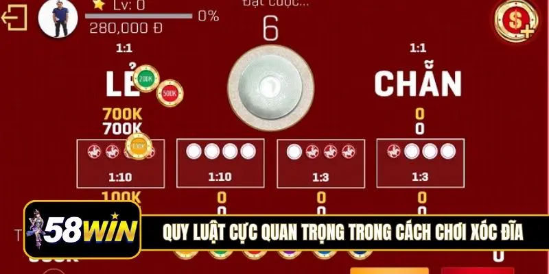 Quy luật cực quan trọng trong cách chơi xóc đĩa